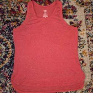 Coral workout tank size large